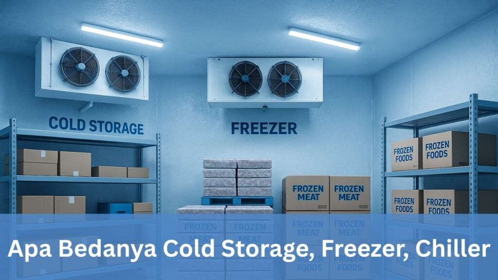 apa bedanya cold storage freezer chiller