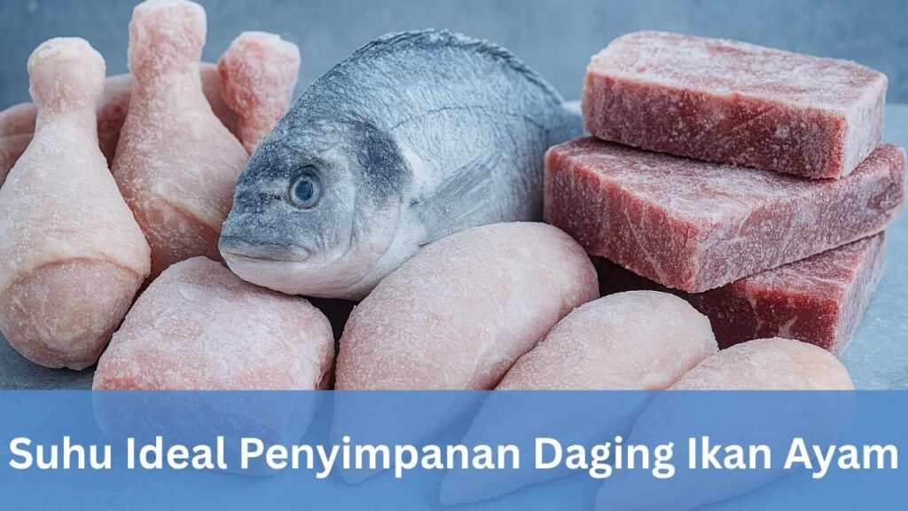 suhu ideal penyimpanan daging ikan ayam di cold storage