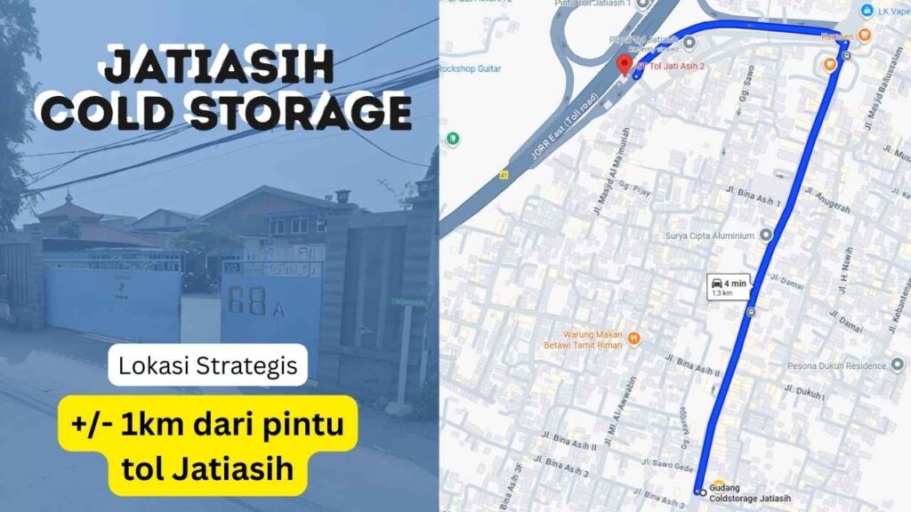 Sewa Cold Storage Bekasi Lokasi Strategis